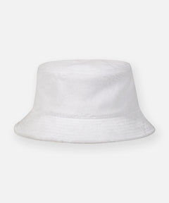  Paper Planes Jacquard Terry Cloth Bucket Hat color White.