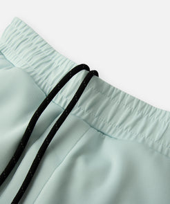 CUSTOM_ALT_TEXT: Drawcord waistband on Paper Planes Slim Fit Chromatic Jogger color Powder Blue.