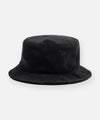 CUSTOM_ALT_TEXT: Paper Planes Jacquard Terry Cloth Bucket Hat color Black.